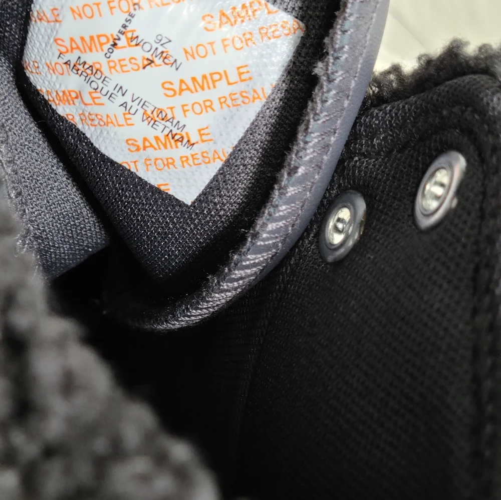 Converse Chuck Taylor All Star High Top Black White Women 7 / Men 5 NEW - Picture 7 of 7